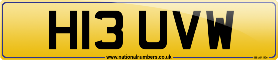 H13 UVW