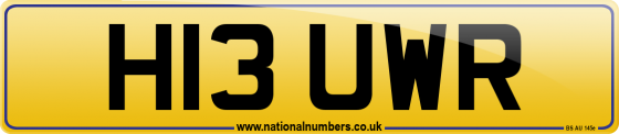 H13 UWR