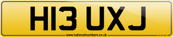 H13 UXJ