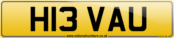 H13 VAU