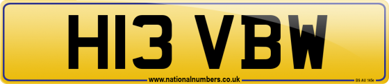 H13 VBW