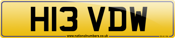 H13 VDW