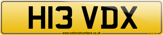 H13 VDX