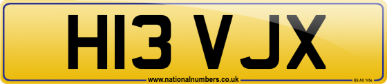 H13 VJX