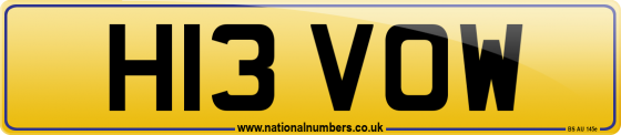 H13 VOW