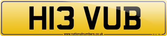 H13 VUB