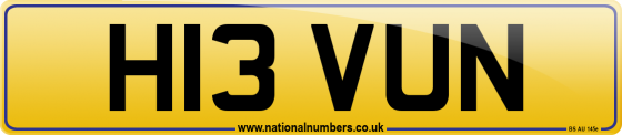 H13 VUN