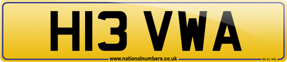 H13 VWA