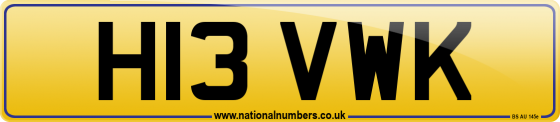 H13 VWK