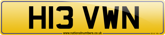 H13 VWN