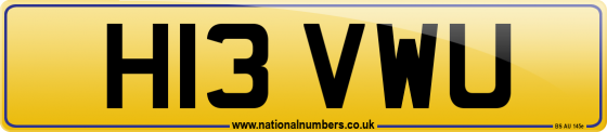 H13 VWU