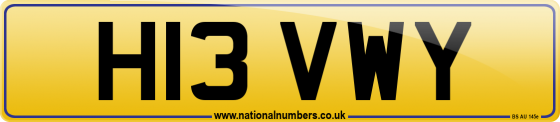 H13 VWY