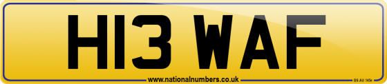 H13 WAF