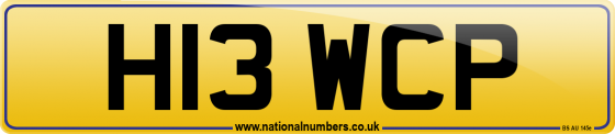 H13 WCP