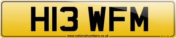 H13 WFM