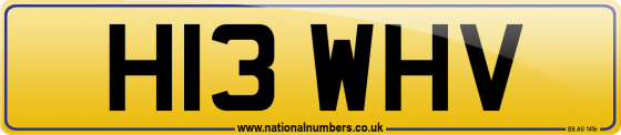 H13 WHV