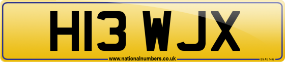 H13 WJX