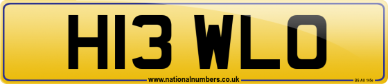 H13 WLO