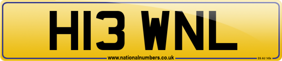 H13 WNL