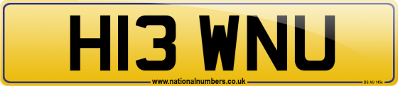 H13 WNU