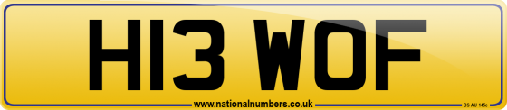 H13 WOF