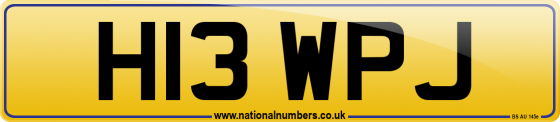 H13 WPJ