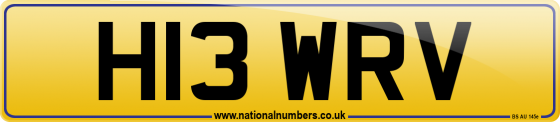 H13 WRV