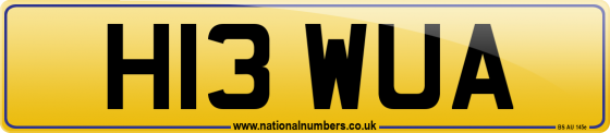 H13 WUA