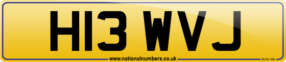 H13 WVJ