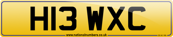 H13 WXC
