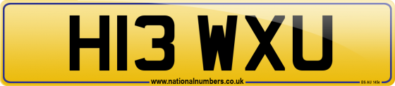 H13 WXU