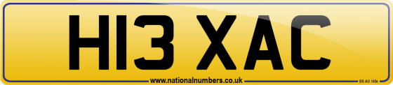 H13 XAC