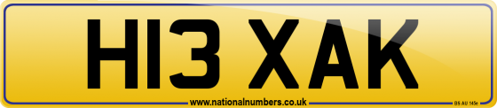 H13 XAK