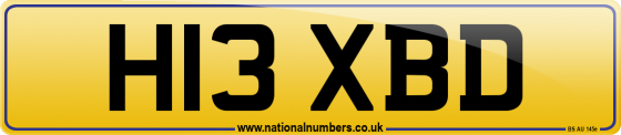 H13 XBD