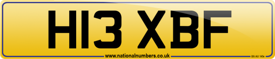 H13 XBF