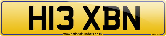 H13 XBN