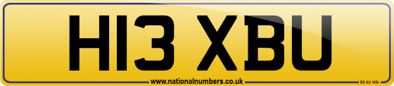 H13 XBU