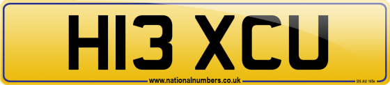 H13 XCU