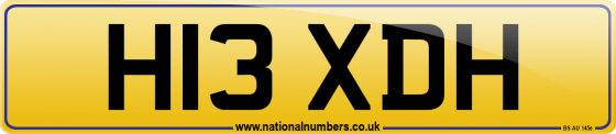 H13 XDH