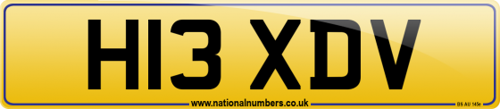 H13 XDV