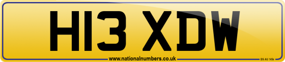 H13 XDW