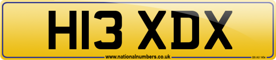H13 XDX