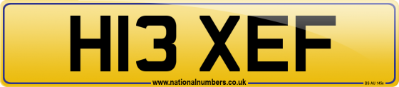 H13 XEF