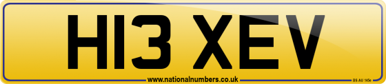 H13 XEV