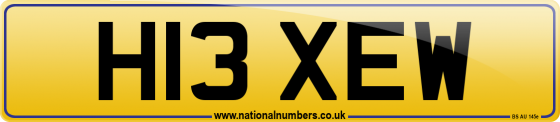 H13 XEW