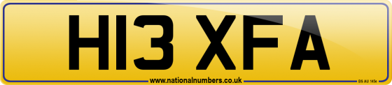 H13 XFA