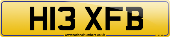 H13 XFB