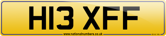 H13 XFF