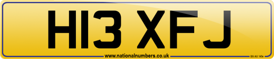 H13 XFJ