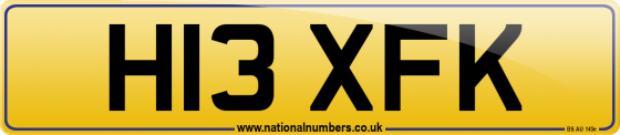 H13 XFK
